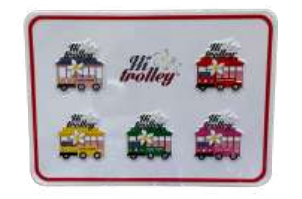 Hi-Trolly Virgin Coconut Oil Set (White)  — JYOO Corporation massage product